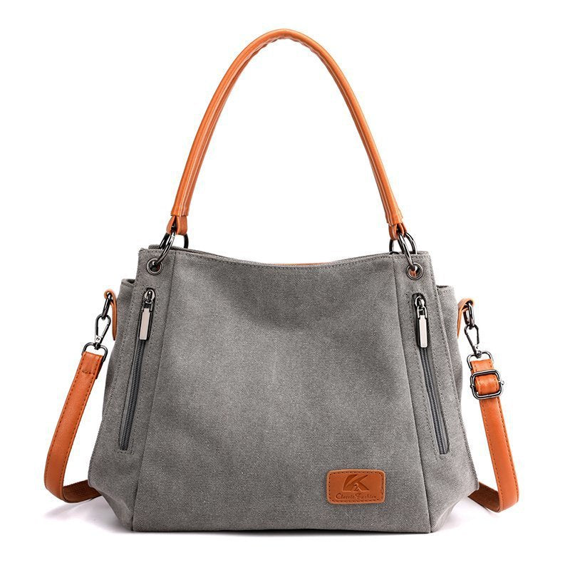 Women's Trendy Canvas Design Shoulder Bag