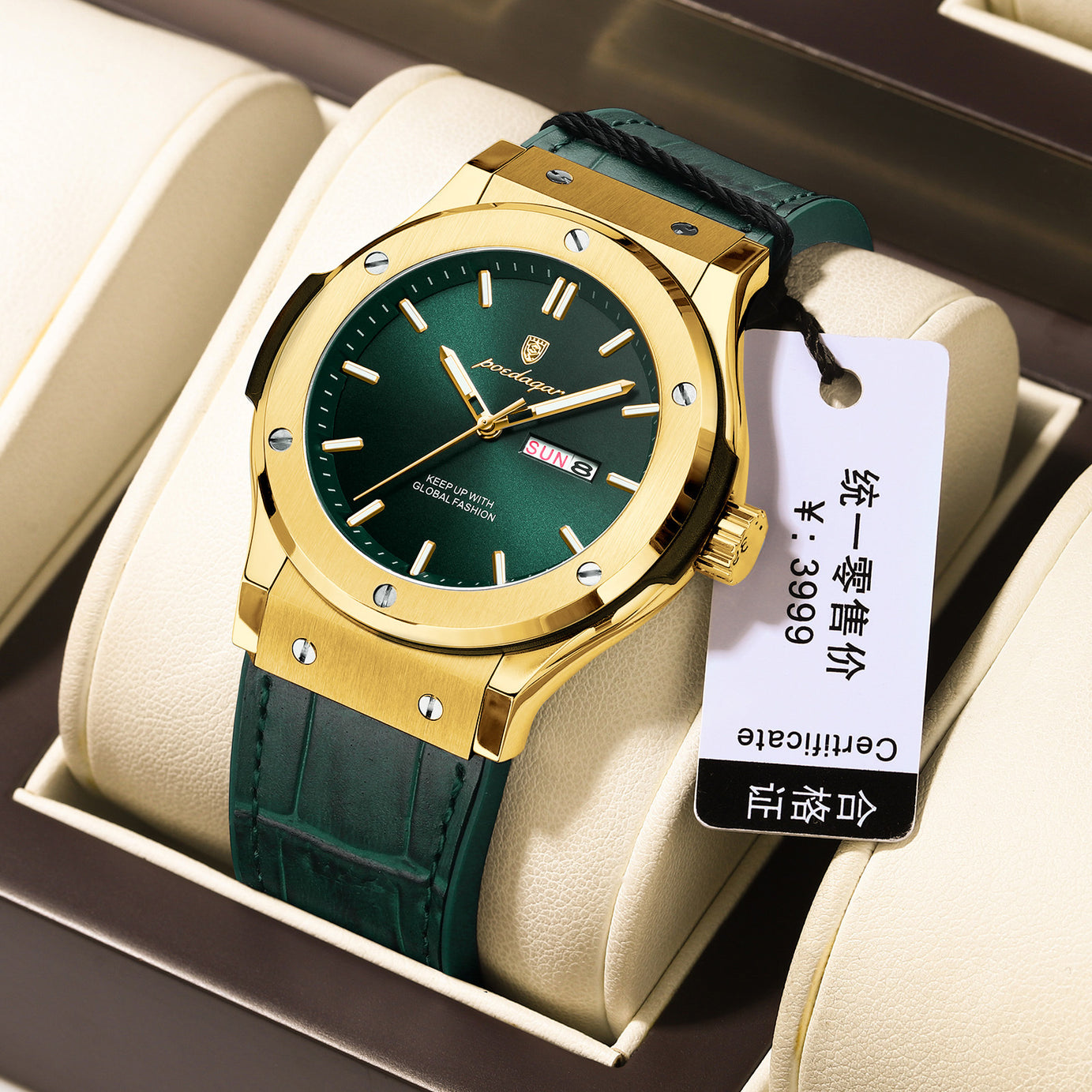 Men's Waterproof Luxury Casual Watch