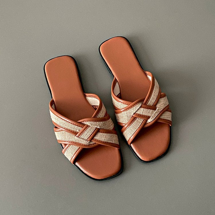 Women's Leisure Vacation Beach Flat Sandals