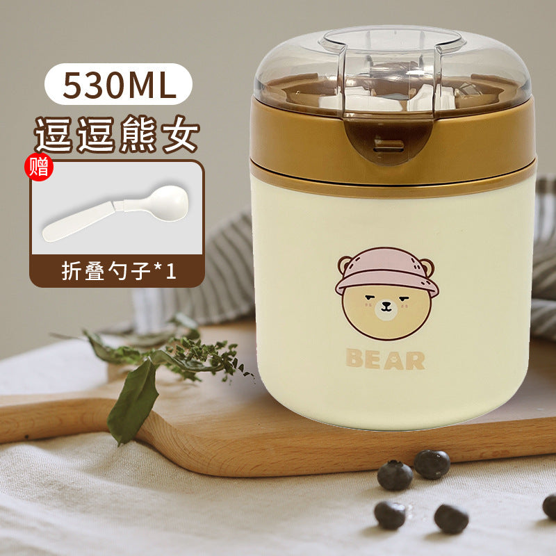 Stainless Steel Breakfast Cup Ins Wind Soup