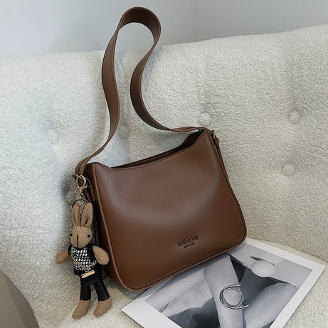 Women's Leather Trendy Versatile Shoulder Bag