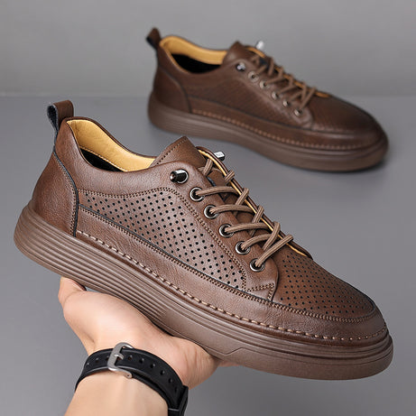 Men's Casual Oxford Leather Shoes (In Stock)