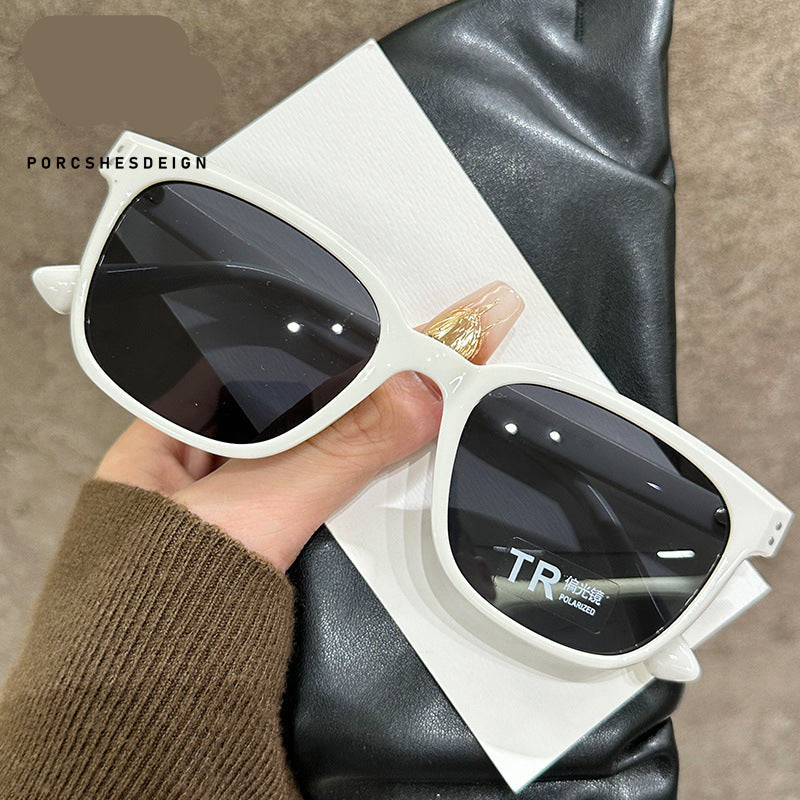 Women's Large Frame Polarized UV-proof Sunglasses