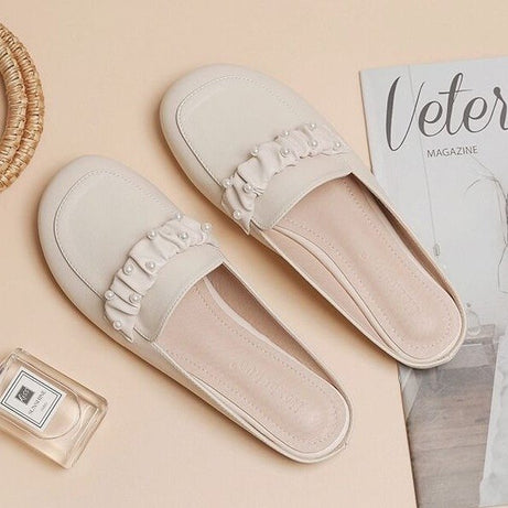 Women's Summer Flat Bottom Half  Shoes