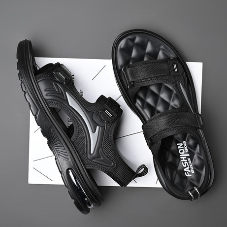 Men's Air Cushion Soft Sole Velcro Sandals