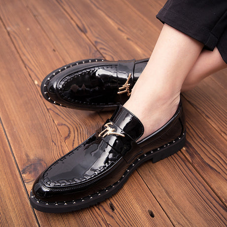 Men's Leather Loafers Outdoor Fashion Shoes