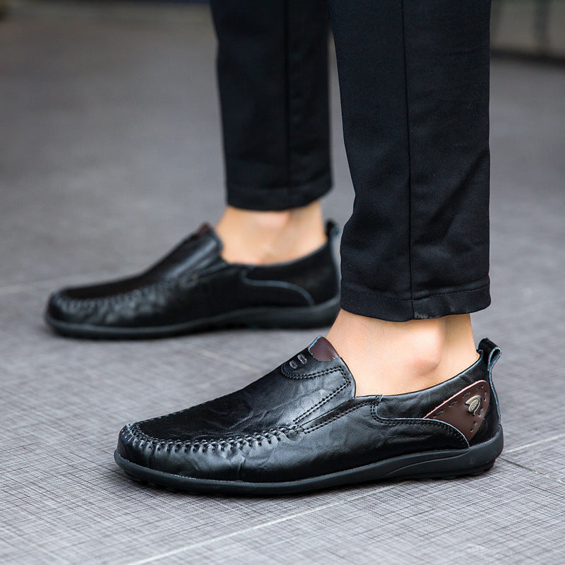 Men's Fashion Trend Loafers Leather Shoes