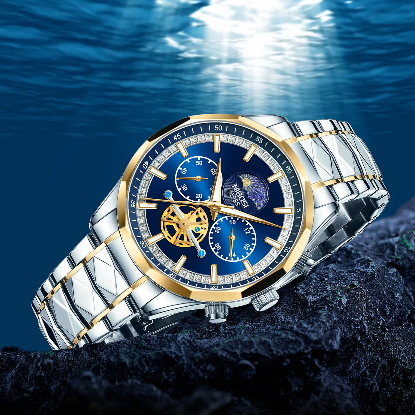 Men's High-End Waterproof Quartz Watch