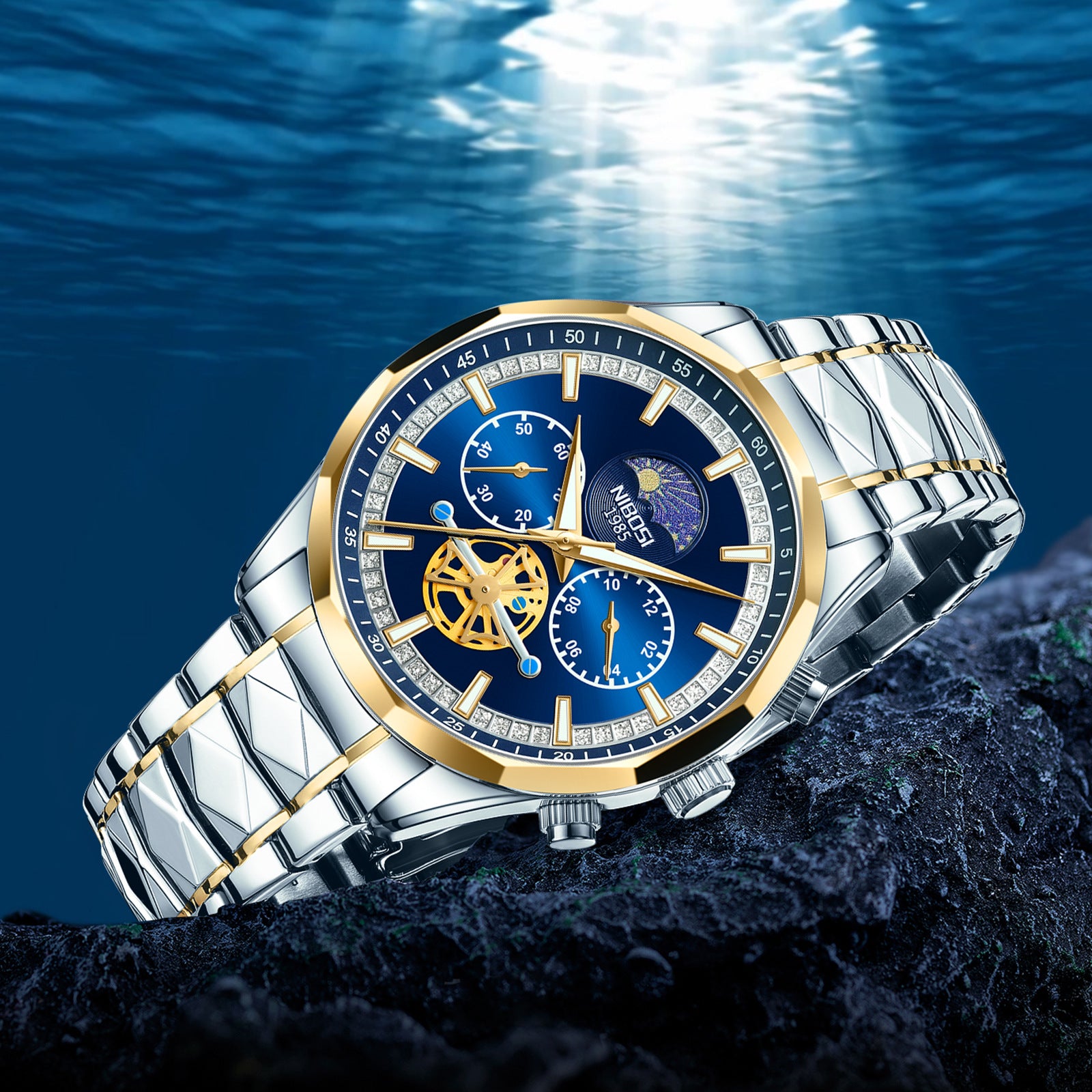 Men's High-End Waterproof Quartz Watch