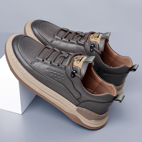 Men's Leather Versatile Trendy Casual Shoes
