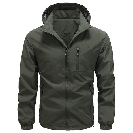 Men's Stylish Windproof Hooded Winter Jacket (In Stock)