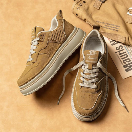 Men's Leather Trendy Outdoor Casual Shoes