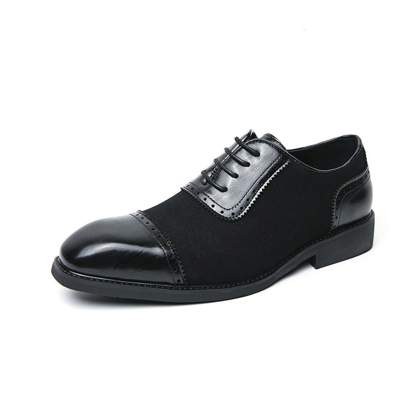 Men's Leather British Style Fashionable Shoes