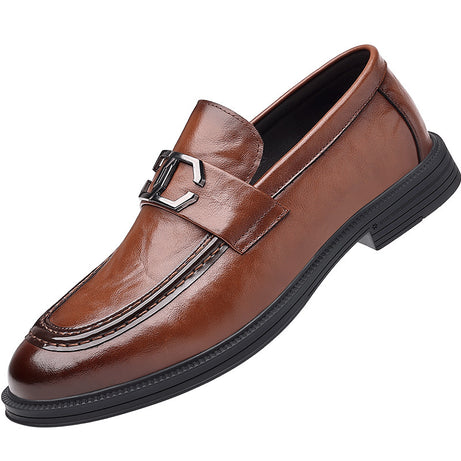 Men's Leather British Style Versatile Shoes