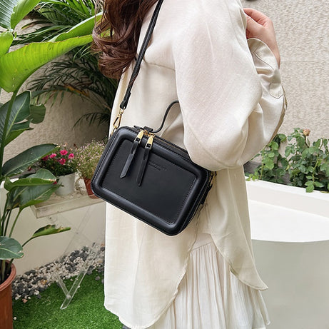 Women's Leather Trendy Shoulder Dumpling Bag