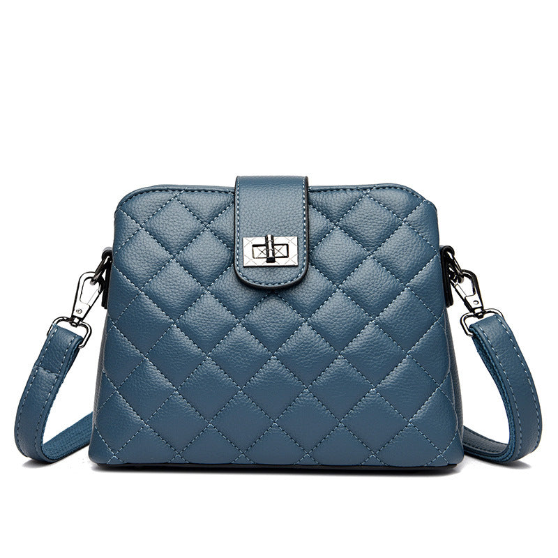 Women's Leather Versatile Crossbody Shoulder Bag