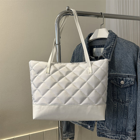 Women's Stylish Rhombus Tote Bag
