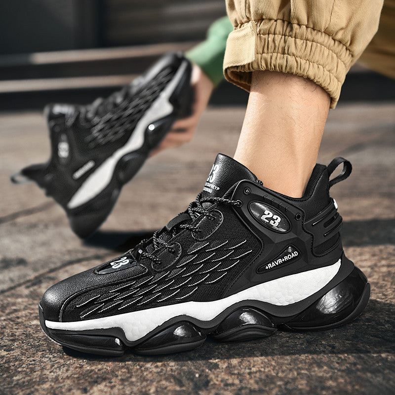 Men's Thin Mesh Flying Weave Running Shoes