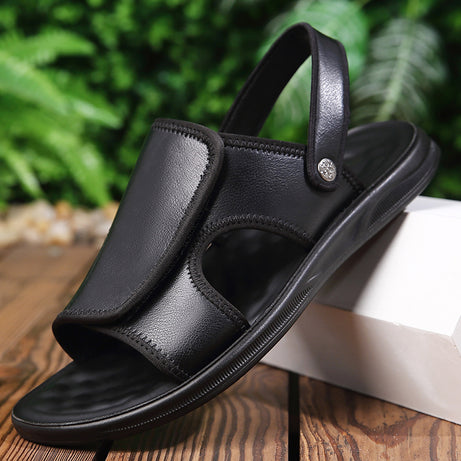 Men's PU Leather Casual Sandals