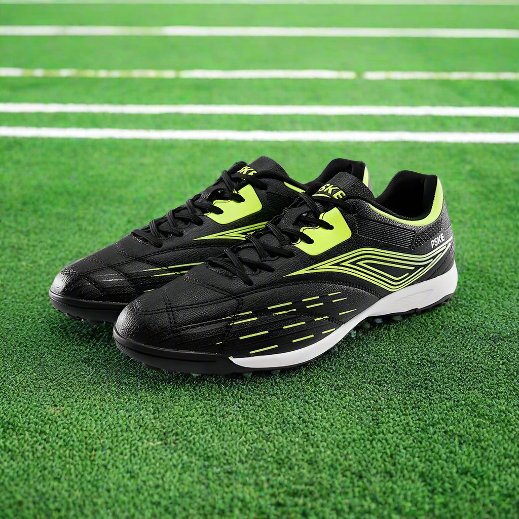 Men's Synthetic Leather Low-Top Football Turf Sports Shoes