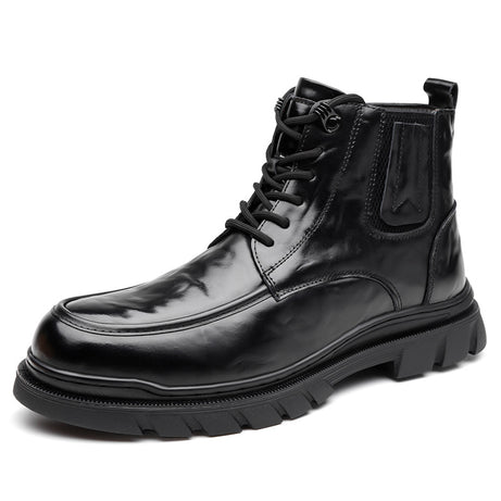 Men's Leather Outdoor Tooling Martin Boots