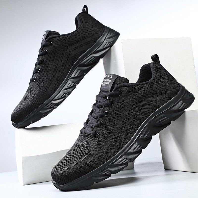 Men's Breathable Flying Running Shoes