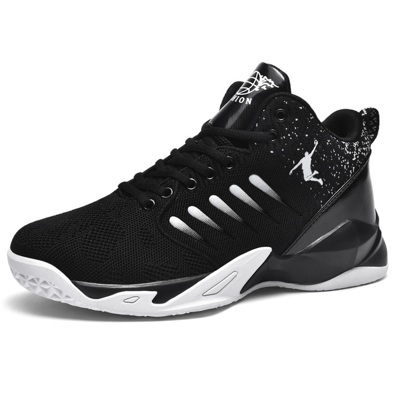 Men's Basketball Fly-Woven Sports Shoes