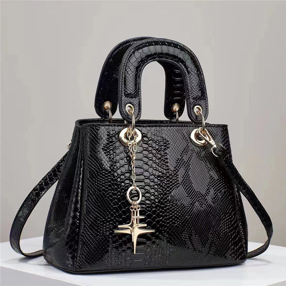 Women's Bag Snake Leather Handbag