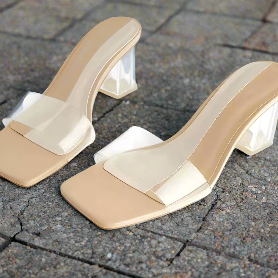 Women's Transparent High Heel Sandal