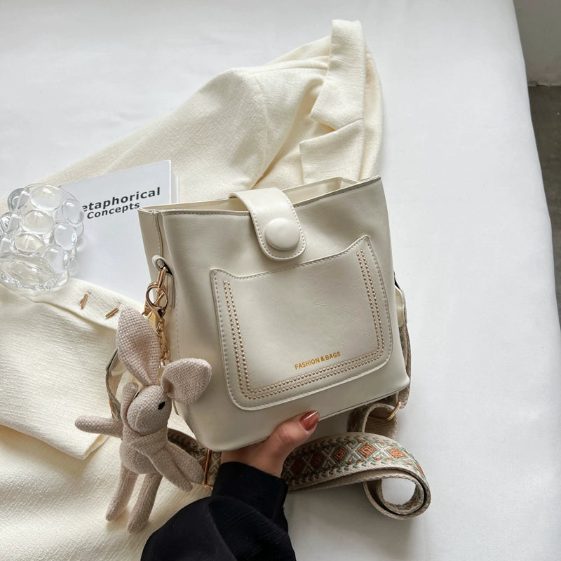 Women's Leather Casual Versatile Small Bag