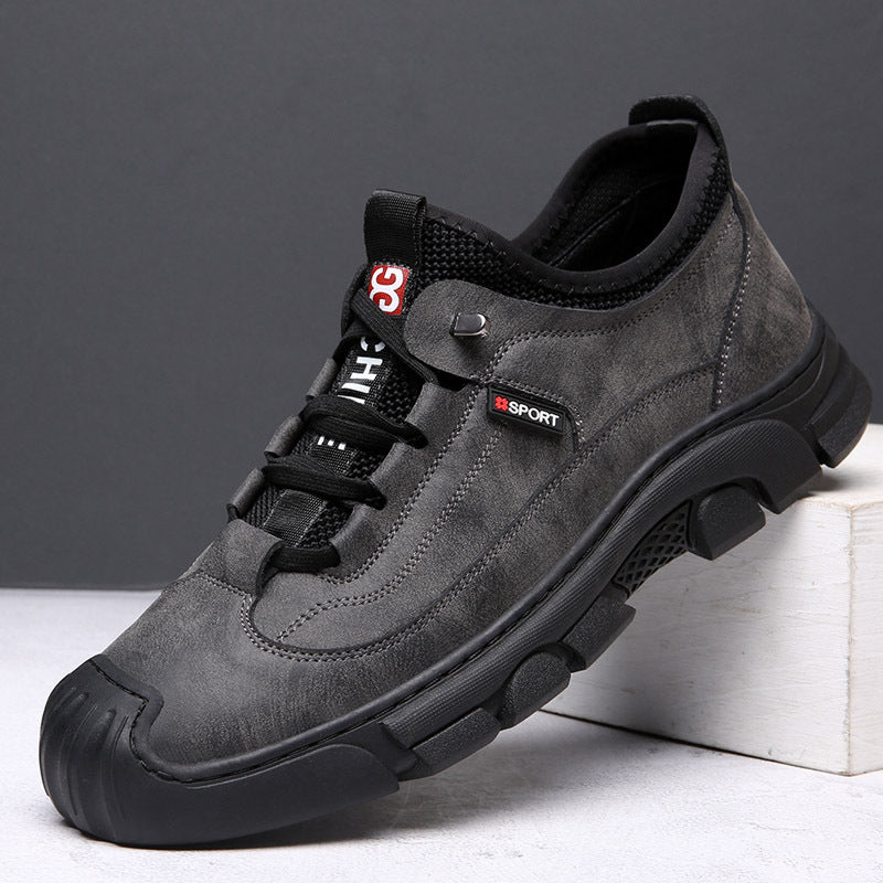 Men's Leather Versatile Casual Shoes