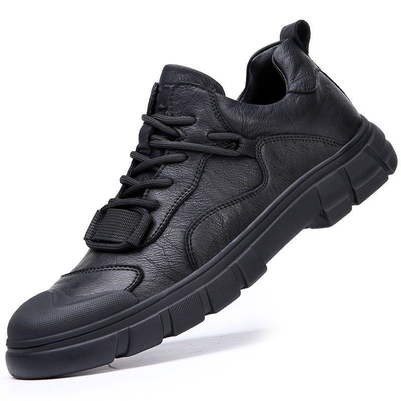 Men's Leather Versatile Trend Casual Shoes