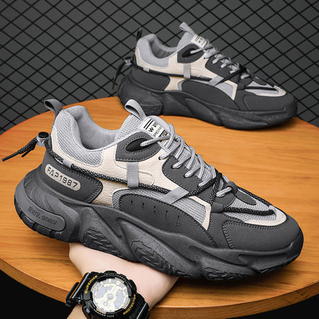 Men's Breathable Heightening Trendy Casual Shoes
