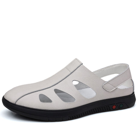 Men's Leather Breathable Leisure Sandals