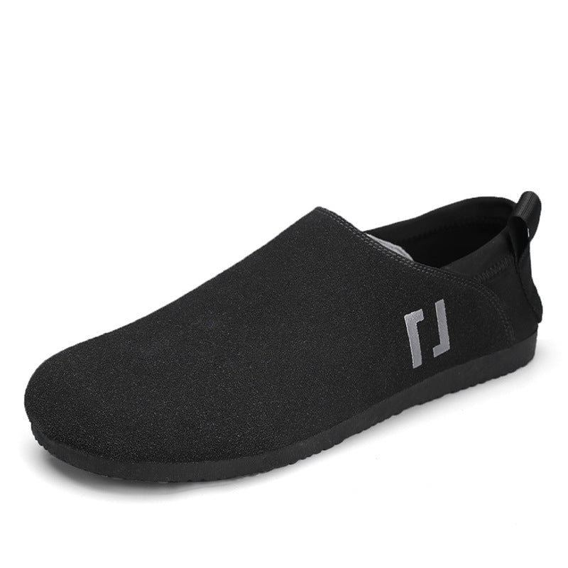 Men's Low-top Solid Color Lazy Casual Shoes