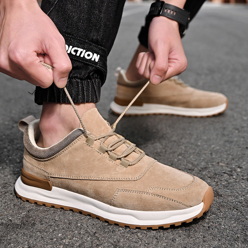 Men's Leather High-End Trendy Casual Shoes