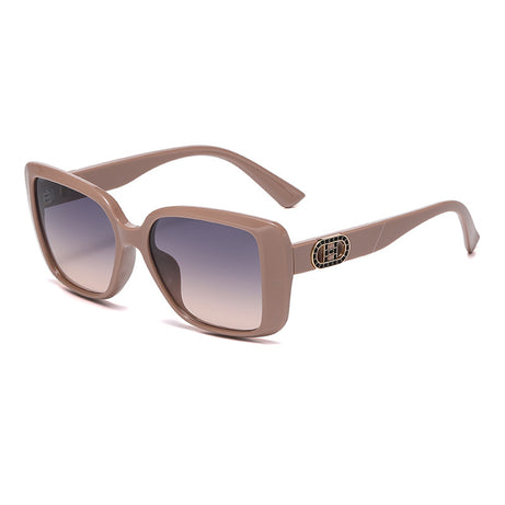 Women's Fashion Large Frame High-End Sunglasses