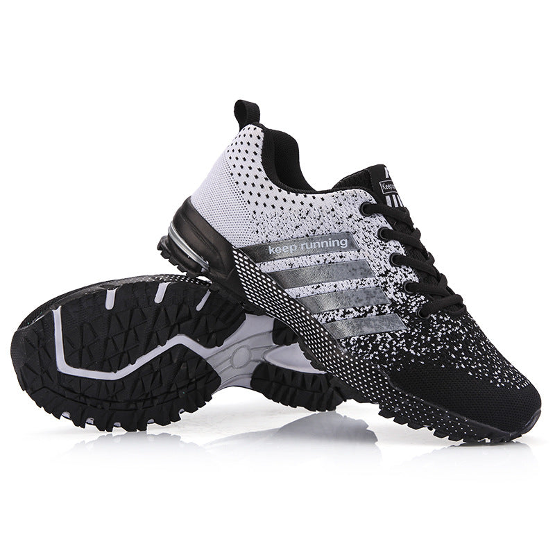 Men's Fly-woven Breathable Running Shoes