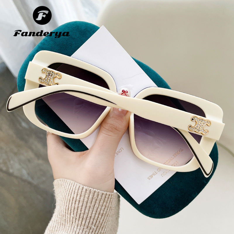 Women's Large Frame UV-proof Sunglasses