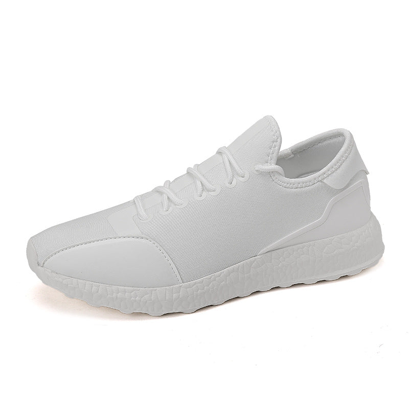 Men's Lace-up Solid Color Simple Casual Shoes