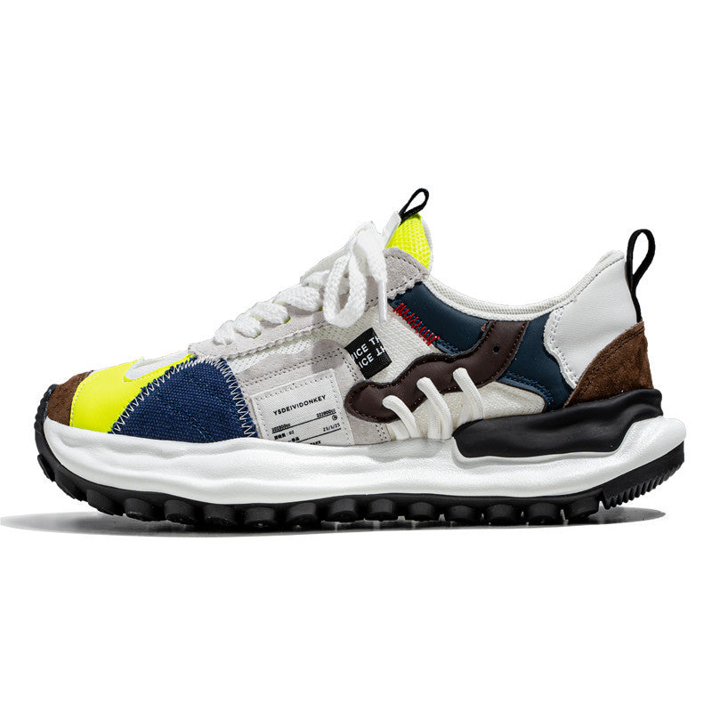Men's Trendy Splicing Dissolving Running Shoes