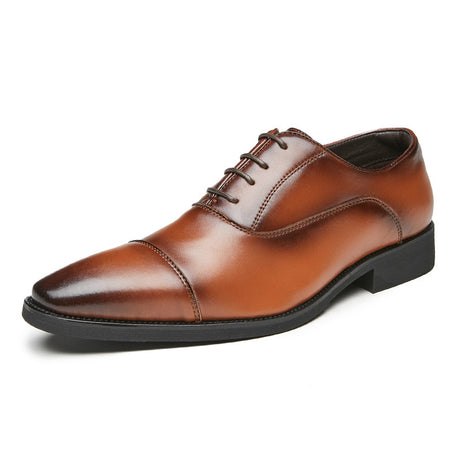 Men's Leather Fashion Oxford Casual Shoes