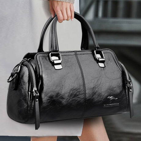 Women's Leather Retro Stylish Handbag