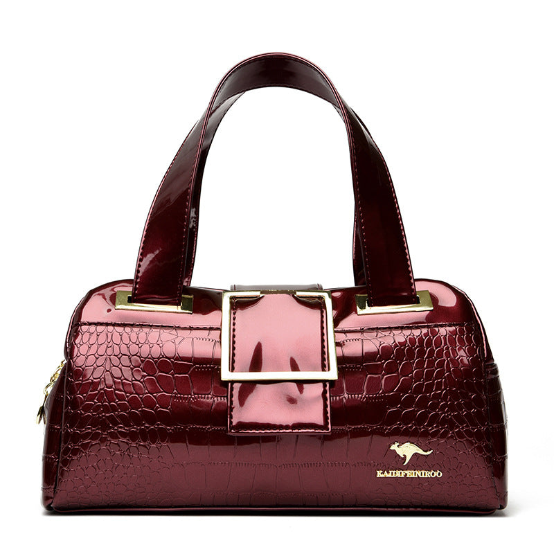 Women's Cross-Border Multi-Layer Leather Handbags