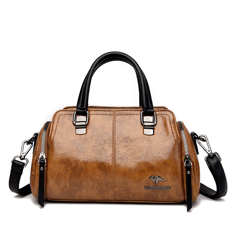 Women's Leather Retro Stylish Handbag