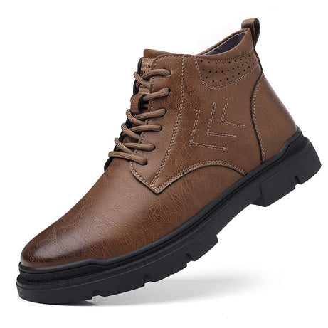 Men's Leather Outdoor Casual Martin Boots