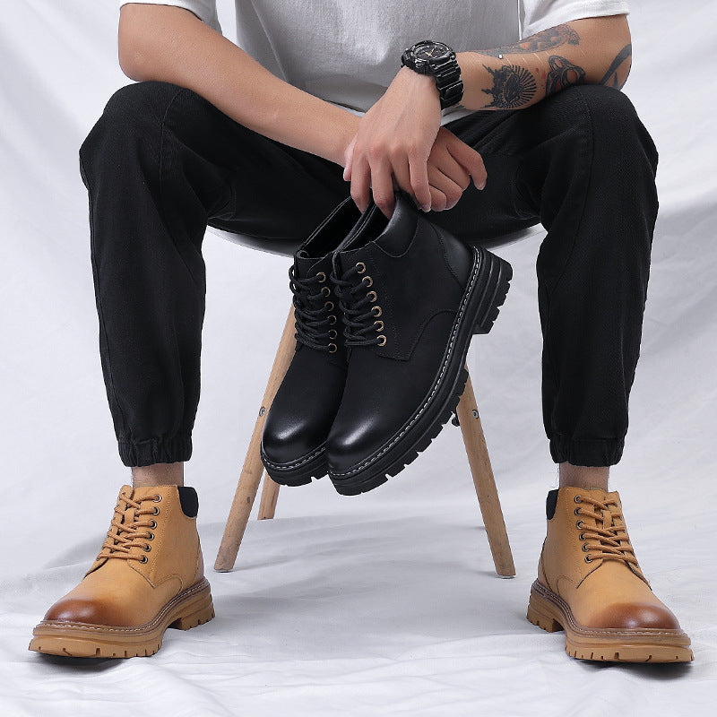 Men's Martin Boots British Style Casual Shoes