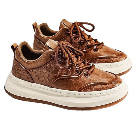 Men's Fashion Leather Trend Versatile Casual Shoes