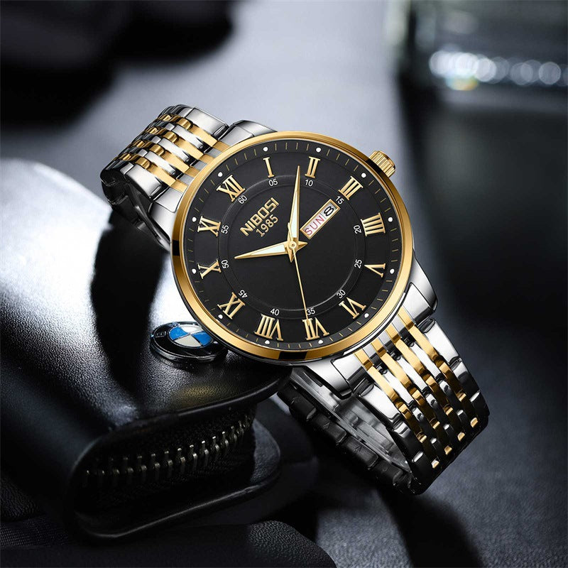 Men's Fashionable and Simple Student Watch