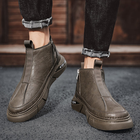 Men's British Style Martin Boots Fashion Trend Shoes